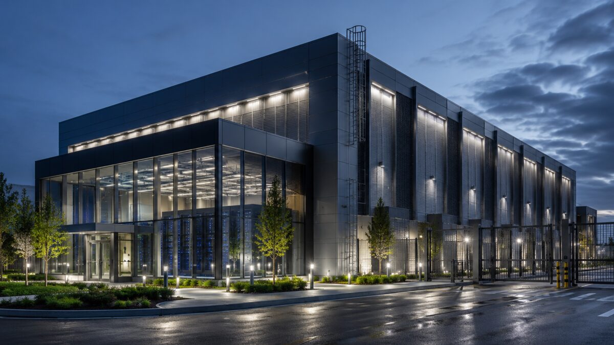 Data-centre environment — mission-critical cooling and operational continuity