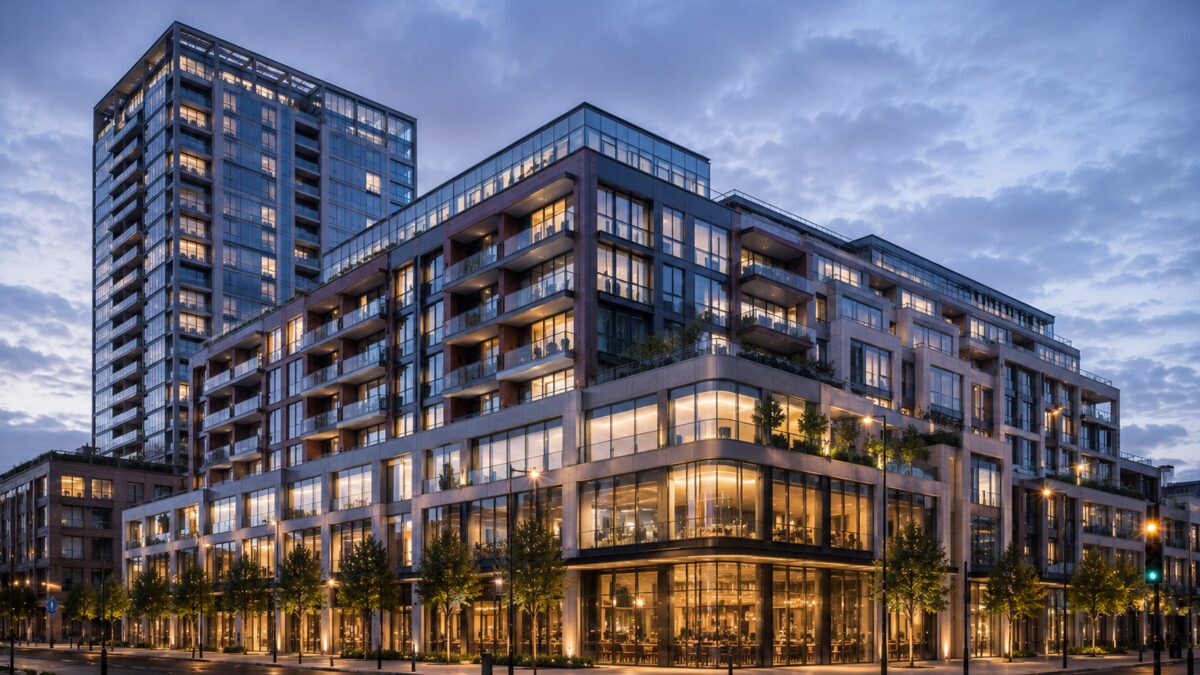 Mixed-use development — coordinated residential, commercial and public-use services